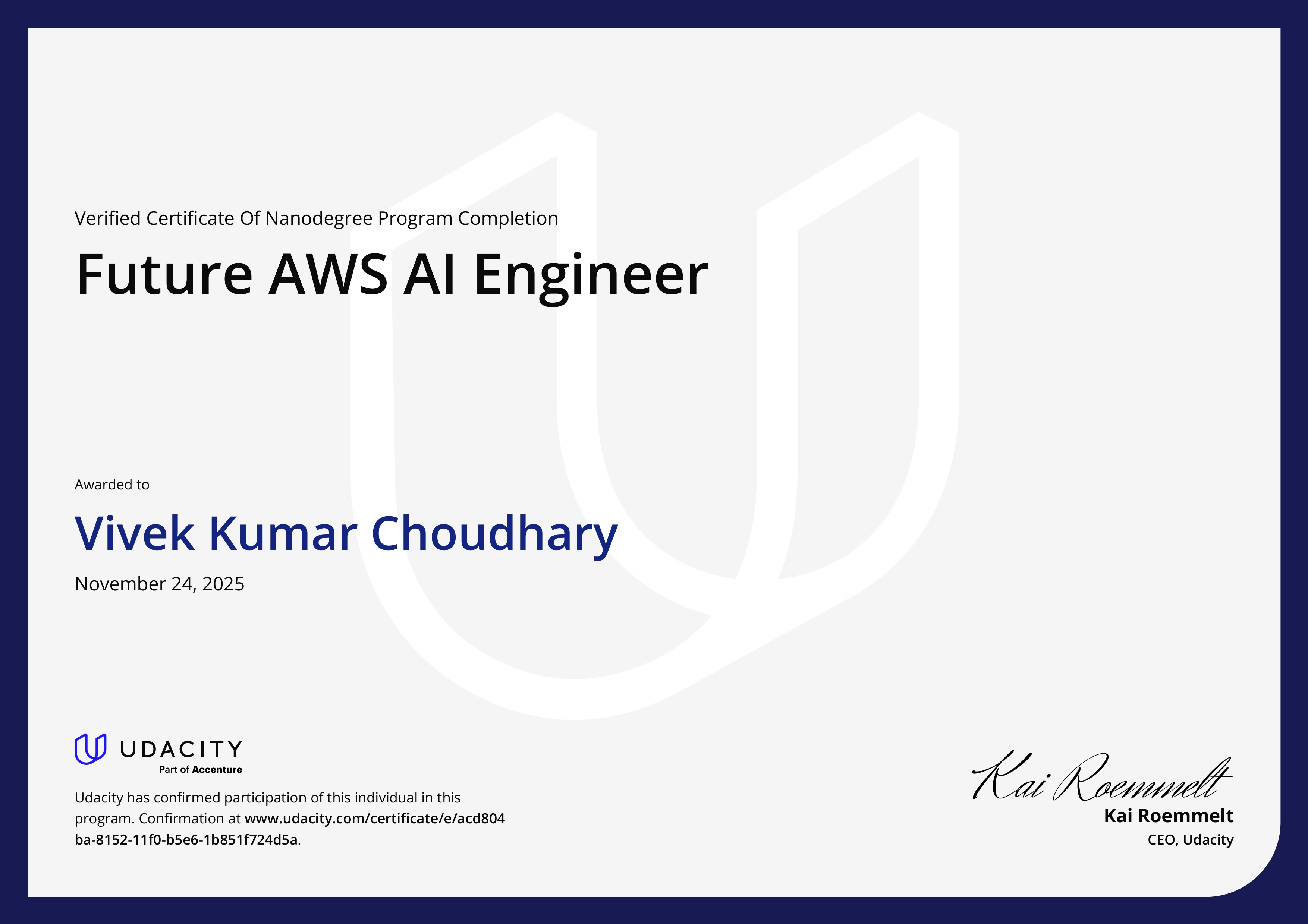 Future AWS AI Engineer